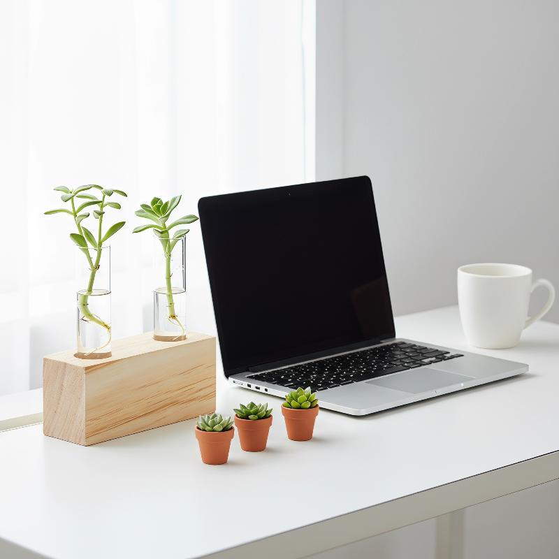 Propagation Station Vase - مزهرية زجاجية على شكل أنبوب اختبار،