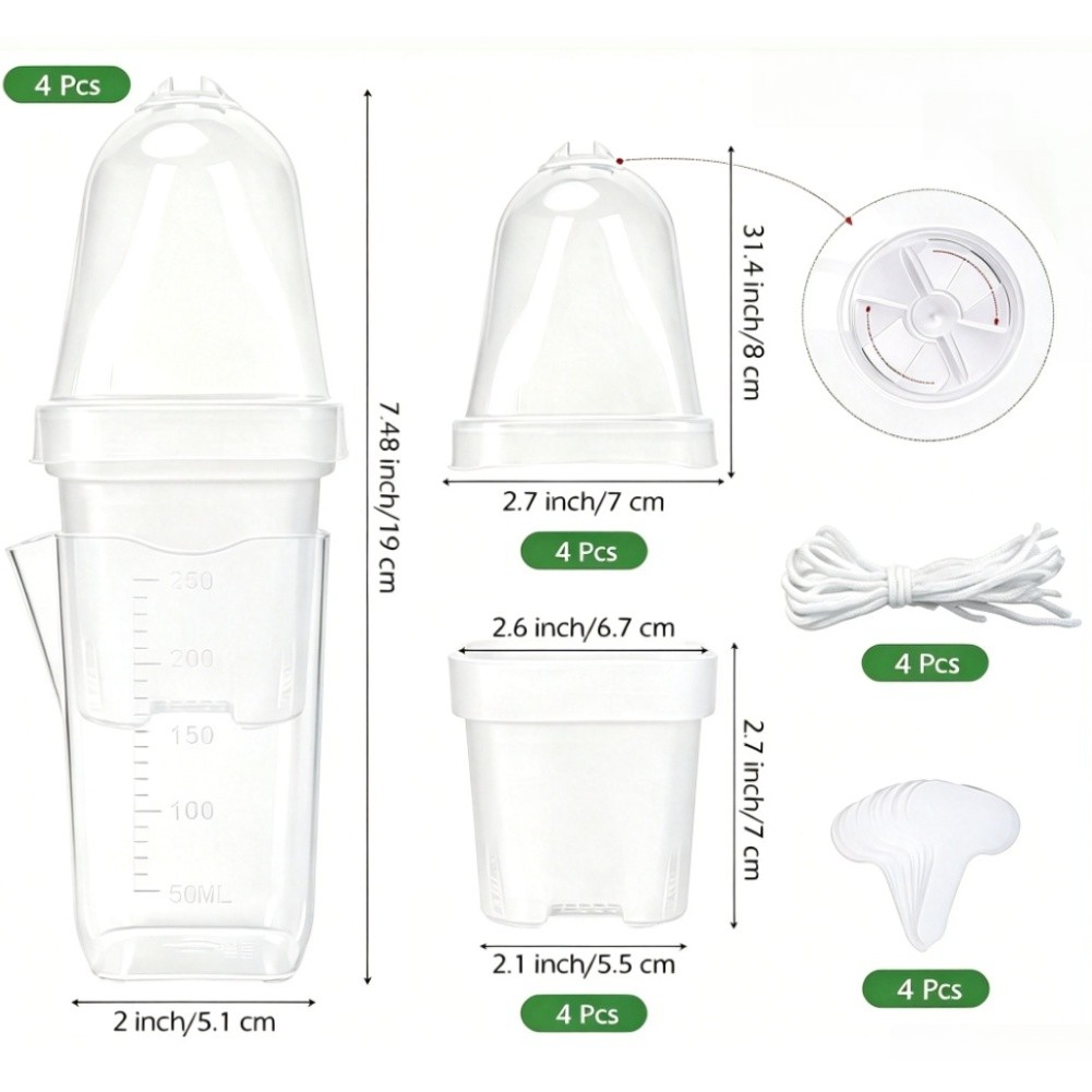 Humidity Dome Kit - مجموعة أدوات لزراعة النباتات ذاتية الري