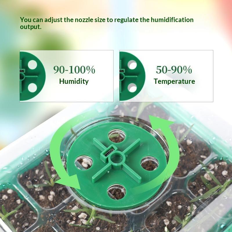 صينية لزراعة البذور المنزلية ت - مراجعة Humidity Dome Kit وسعره